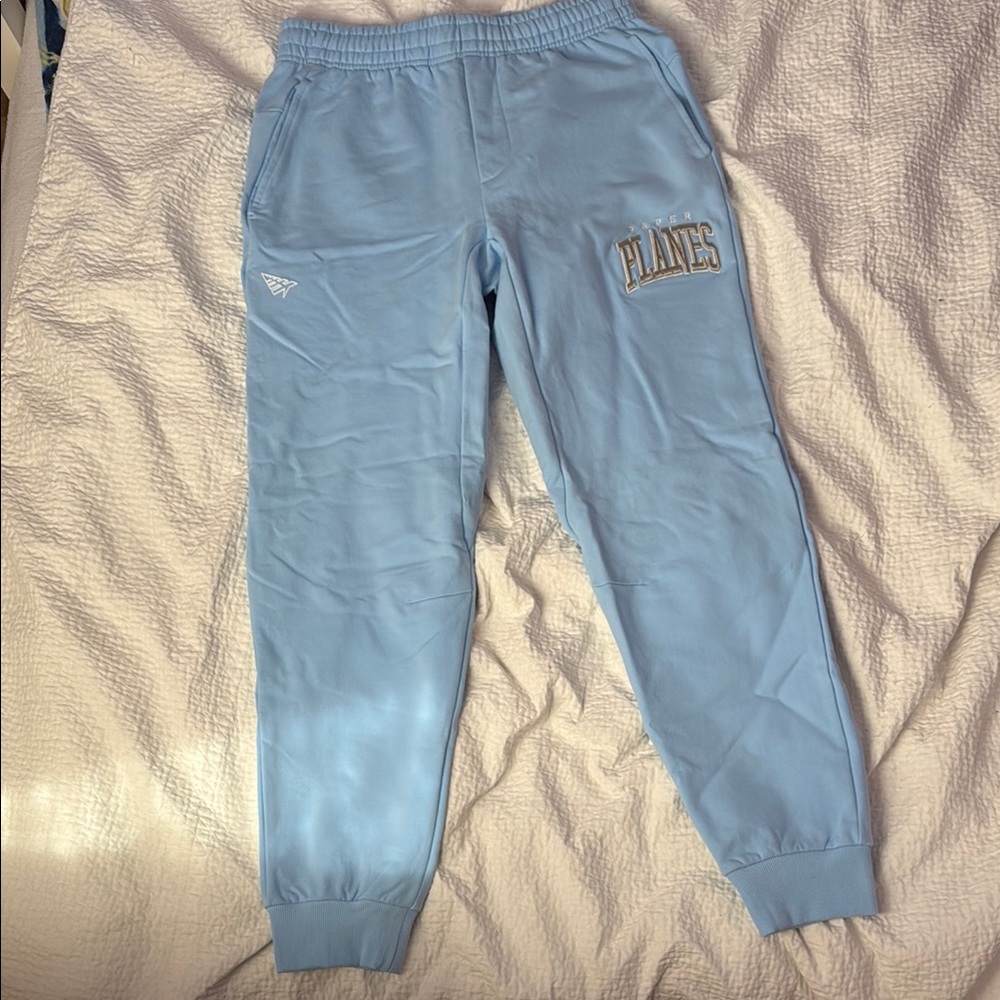 Paper Planes Light Blue Joggers